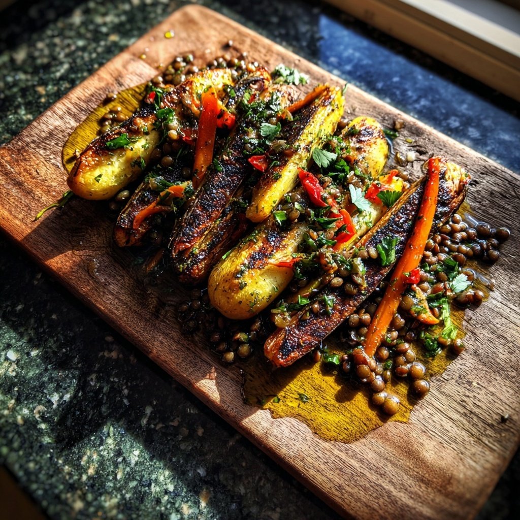 Grill Beilagen Mit Linsen