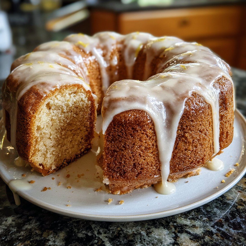 Zitronenkuchen mit Joghurt