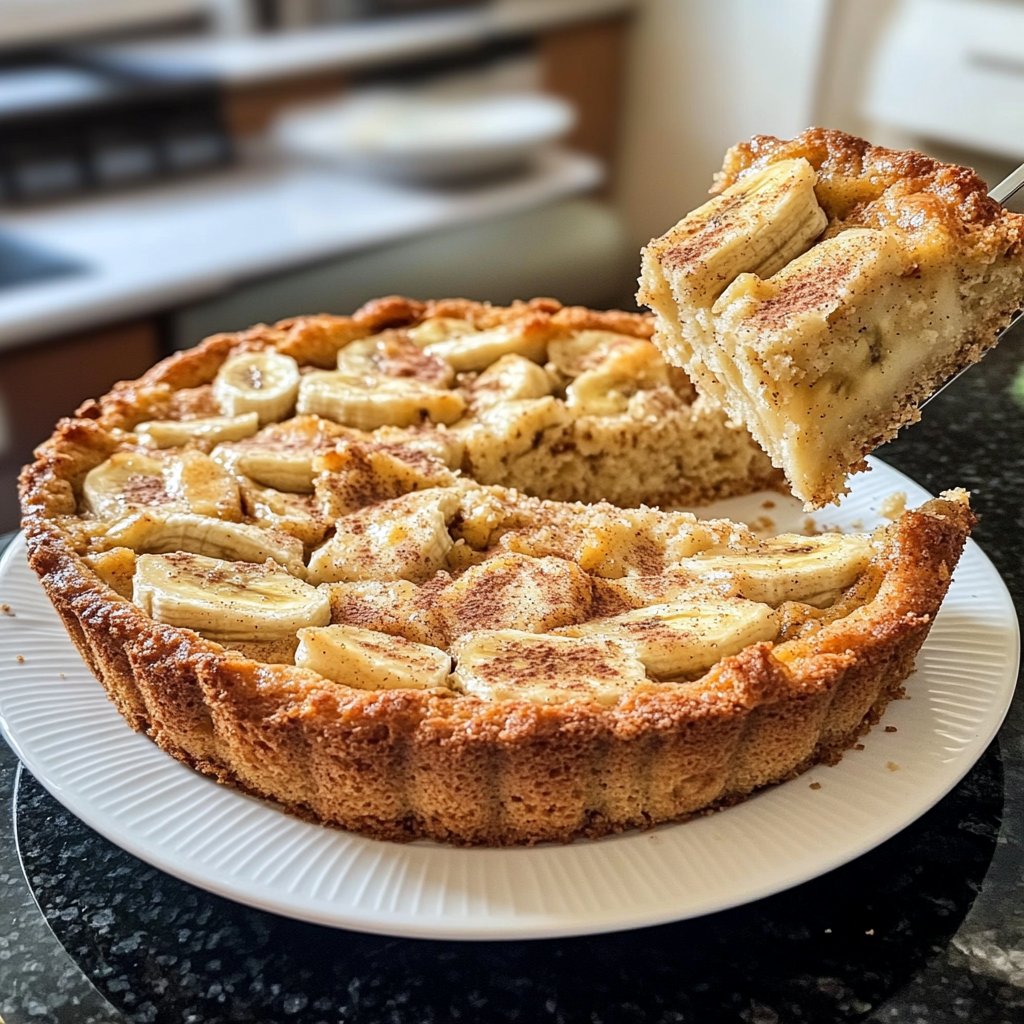 Bananenkuchen für die Familie