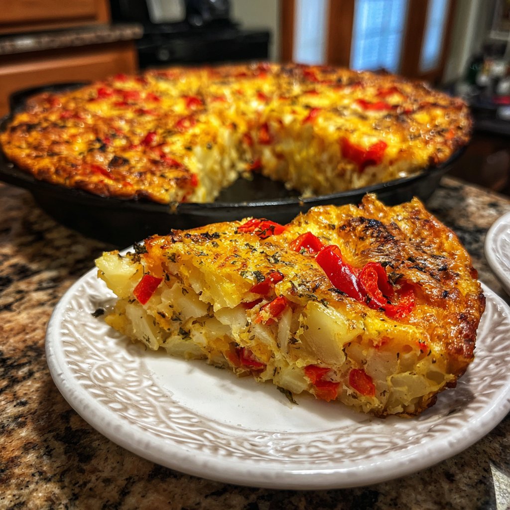 Kartoffelauflauf mit Paprika