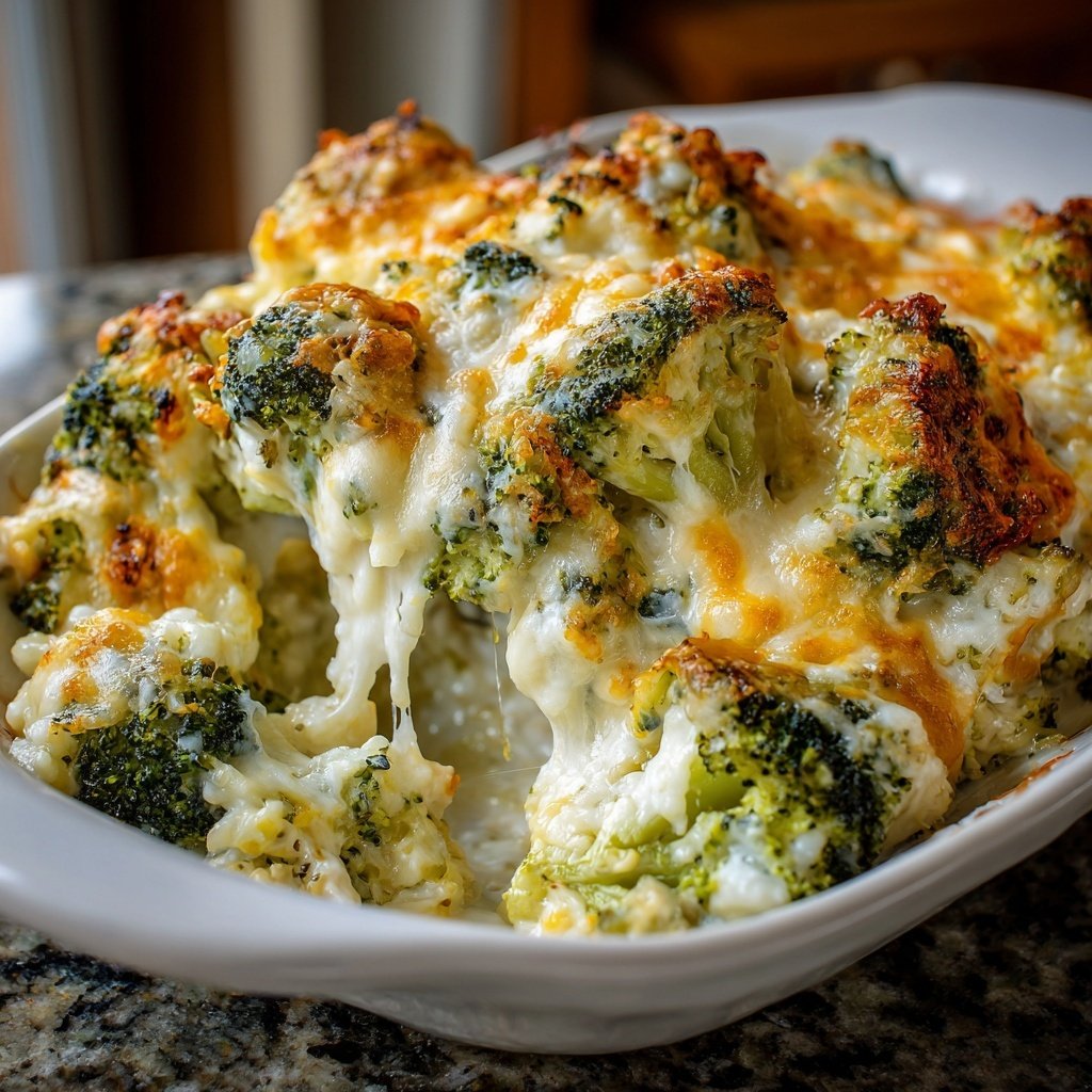 Brokkoli Auflauf Mit Käse