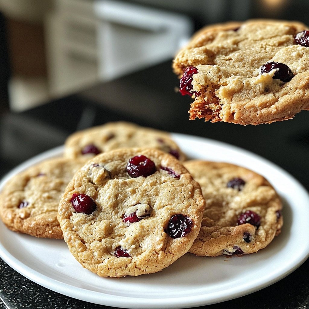 Cookies mit Cranberries