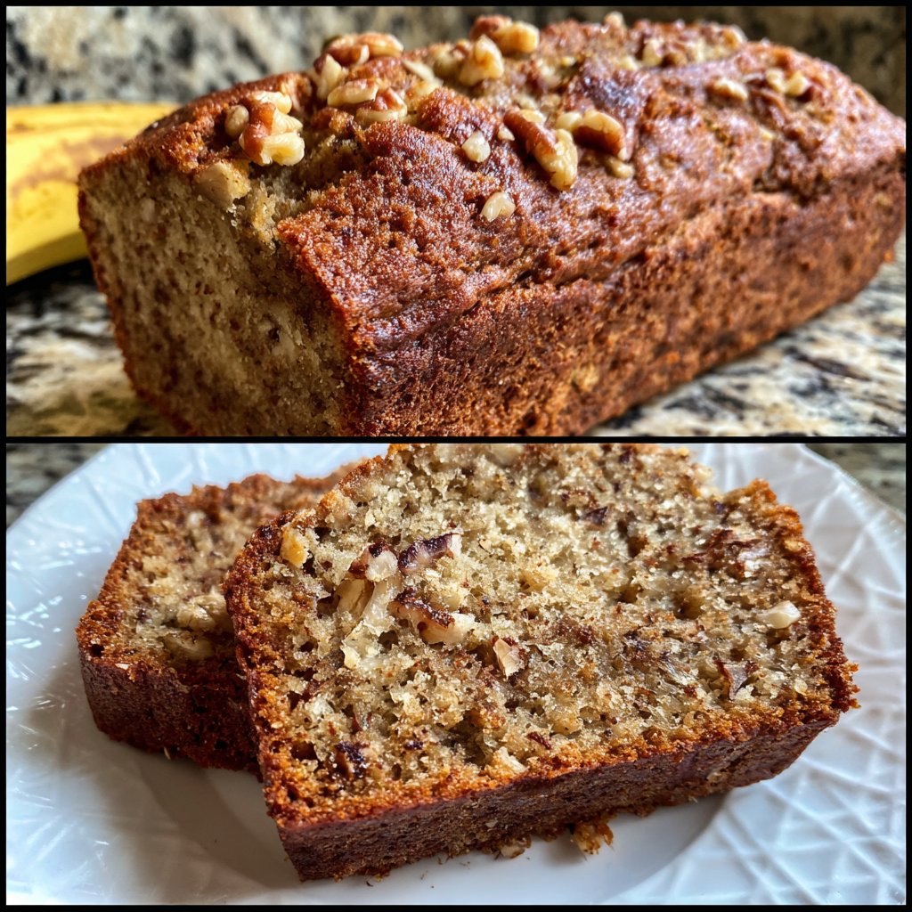 Bananenbrot zum Frühstück