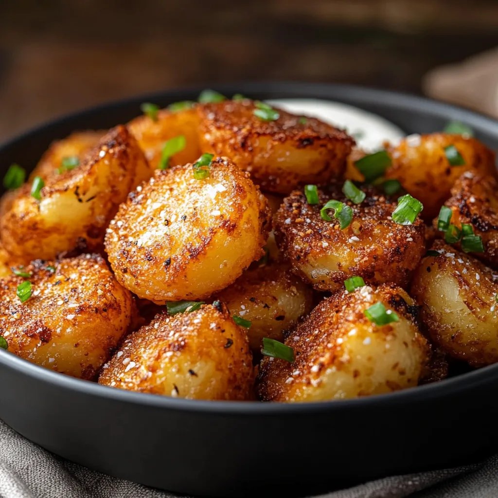 Parmesan-Kartoffeln aus dem Ofen