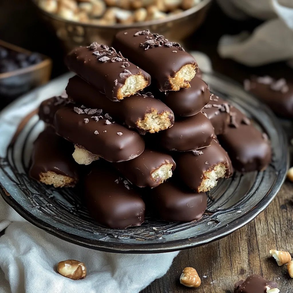 Schokoladen-Zigarren-Plätzchen