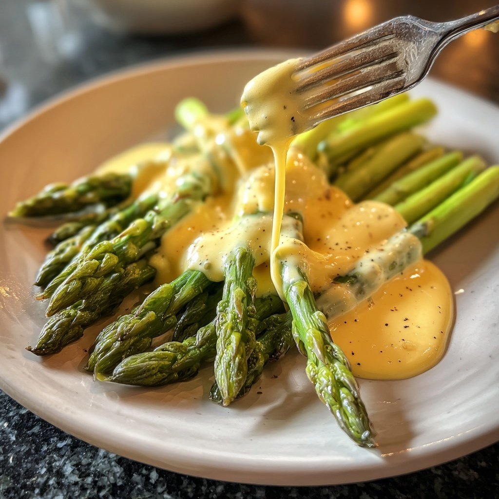 Spargel mit Sauce Hollandaise