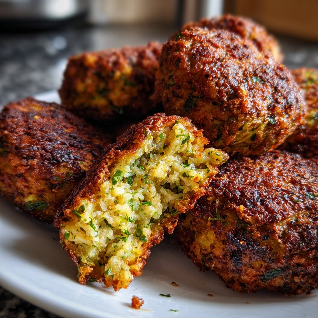 Falafel mit Petersilie