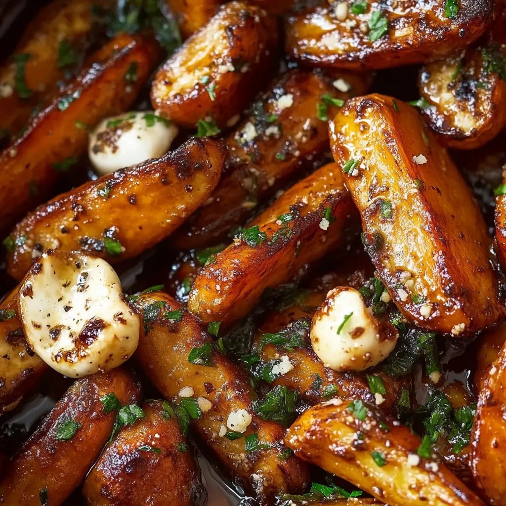 Honig-Balsamico-geröstete Karotten