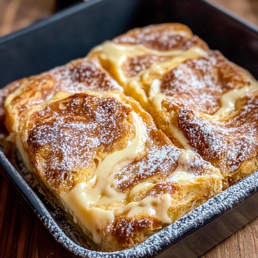 Zimtschneckenkuchen ohne Hefe