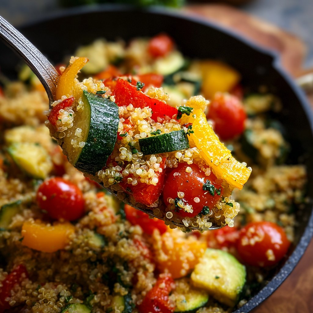 Quinoa-Gemüse-Pfanne