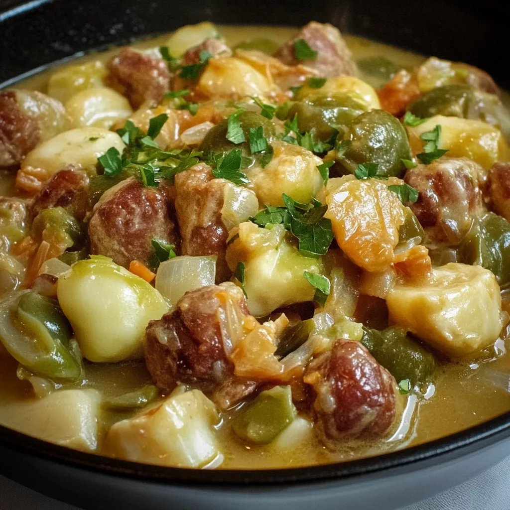 Rosenkohl mit Rinderschinken