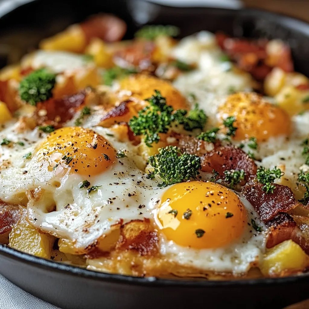 Wohlfühl-Auflauf mit Ei und Kartoffeln