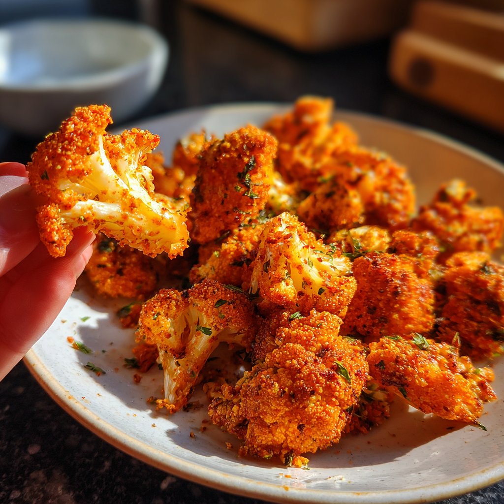 Blumenkohl mit Paprikapulver