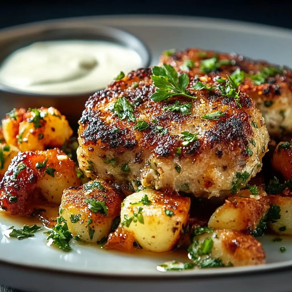 Blumenkohl Frikadellen